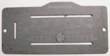 GG A/C Heater Control Plate HVAC for Peterbilt Slider Style Stainless #68328