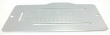 GG A/C Heater Control Plate HVAC for Peterbilt Slider Style Stainless #68328