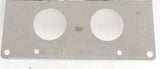 Control Panel for Peterbilt Lighter Tractor/Trailer 4 Switch Stainless GG#68331