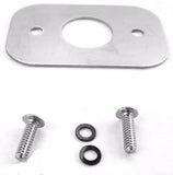 Lighter Body Plate w/Screws for 379 Peterbilt Stainless Steel 3-3/16" W GG#68340