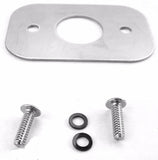 Lighter Body Plate w/Screws for 379 Peterbilt Stainless Steel 3-3/16" W GG#68340
