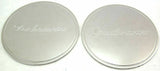 Gauge Emblem Set for Peterbilt Speedometer Tachometer Stainless GG#68350