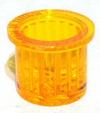Grand General Dash Light Lens for Peterbilt Amber Plastic 5/8" O.D. #68362
