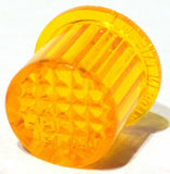 Grand General Dash Light Lens for Peterbilt Amber Plastic 5/8" O.D. #68362