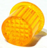 Grand General Dash Light Lens for Peterbilt Amber Plastic 5/8" O.D. #68362