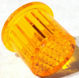 Grand General Dash Light Lens for Peterbilt Amber Plastic 5/8" O.D. #68362