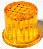 Grand General Dash Light Lens for Peterbilt Amber Plastic 5/8" O.D. #68362