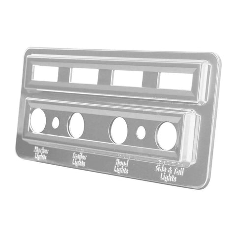 GG Indicator Light Plate for Kenworth W900 2001-2005 Headlight Tail #68371 Each