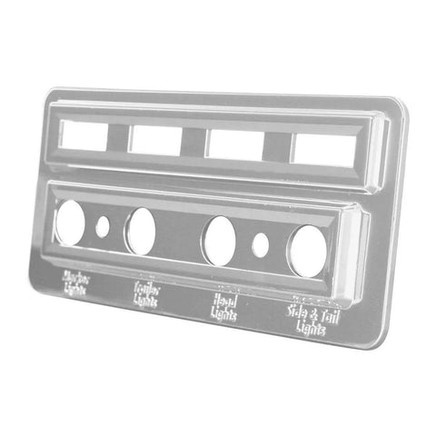 GG Indicator Light Plate for Kenworth W900 2001-2005 Headlight Tail #68371 Each