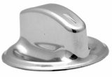 GG A/C Heater Knob Cover for W Model Kenworth 2002+ Chrome Plastic #68372 Each