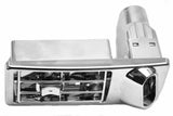GG A/C Heater Vent HVAC Passengers Side for Kenworth 2003-05 Chrome #68407 Each