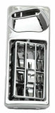 GG A/C Heater Vent HVAC Passengers Side for Kenworth 2003-05 Chrome #68407 Each
