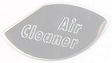 Gauge Emblem for Peterbilt Air Cleaner Block Letters Stainless GG#68437