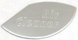 Gauge Emblem for Peterbilt Air Cleaner Block Letters Stainless GG#68437