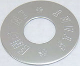 Switch Plate for Peterbilt Engine Start Button Stainless Steel GG#68441 Each