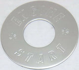 Switch Plate for Peterbilt Engine Start Button Stainless Steel GG#68441 Each