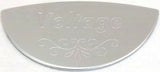 Gauge Emblem for 359/379 Peterbilt Voltage Stainless Block Letters GG#68444