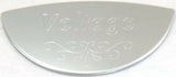 Gauge Emblem for 359/379 Peterbilt Voltage Stainless Block Letters GG#68444