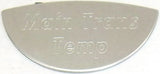 Gauge Emblem for Peterbilt Main Transmission Temperature Stainless GG#68446
