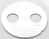 Fits Peterbilt Stainless Steel Jake Brake Set/Resume On/Off Block Letter GG68452