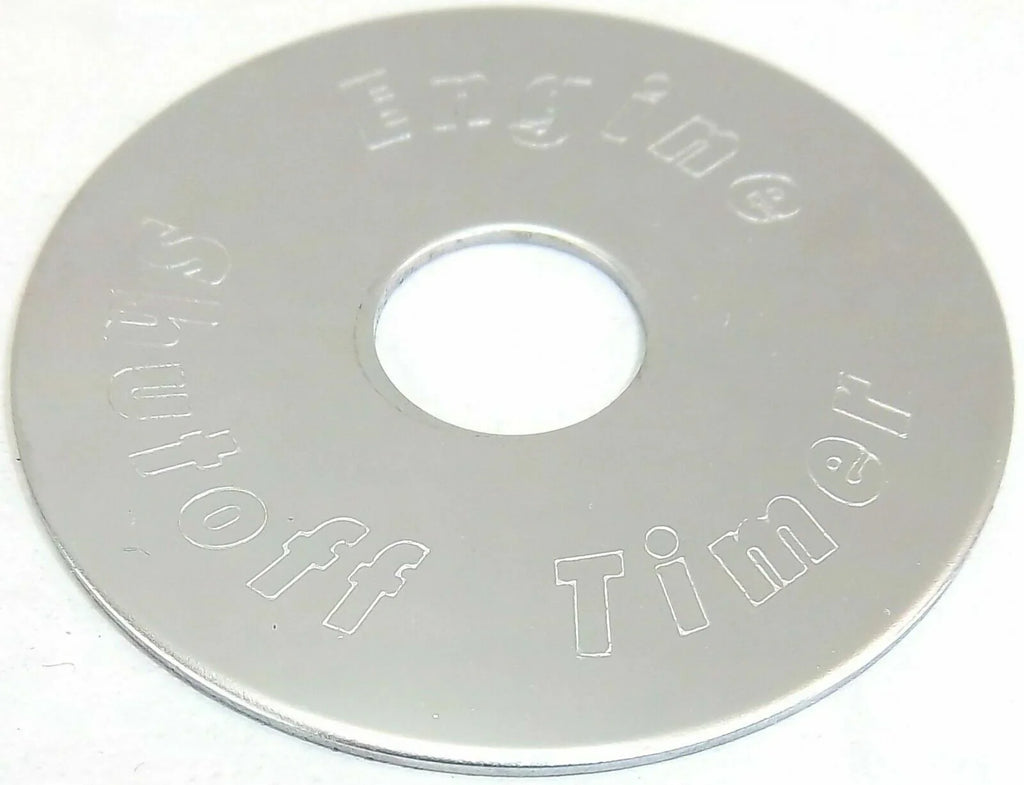 GG Switch Plate for Peterbilt Engine Shut Off Timer Stainless Steel #68453