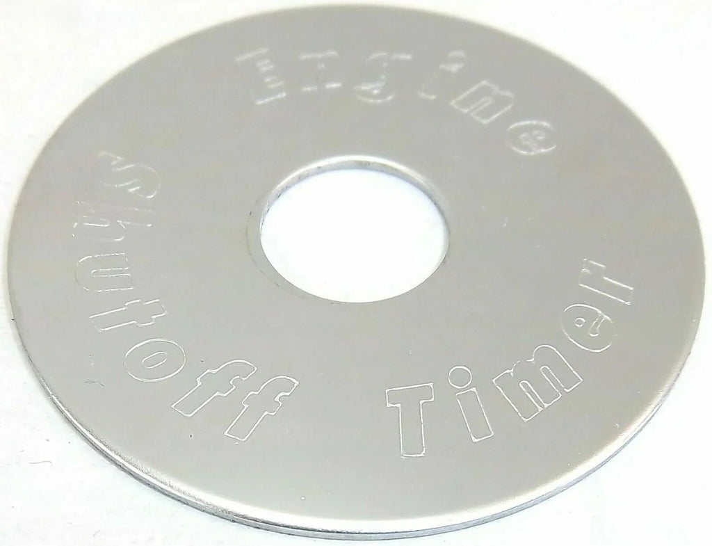 GG Switch Plate for Peterbilt Engine Shut Off Timer Stainless Steel #68453