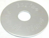 GG Switch Plate for Peterbilt Engine Shut Off Timer Stainless Steel #68453