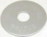 GG Switch Plate for Peterbilt Engine Shut Off Timer Stainless Steel #68453