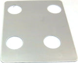 Switch Plate for Peterbilt Cruise Control 4 hole Stainless Steel GG#68454