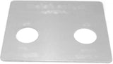 Switch Plate for Peterbilt Engine Select 2 hole Stainless Steel GG#68455