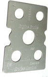 Switch Plate for Peterbilt Engine Brake & Cruise w/Light Stainless GG#68456