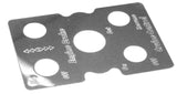 Switch Plate for Peterbilt Engine Brake & Cruise w/Light Stainless GG#68456