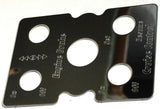 Switch Plate for Peterbilt Engine Brake & Cruise w/Light Stainless GG#68456
