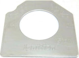 Switch Plate for Peterbilt Ignition Key Stainless Steel 2001-06 GG#68457