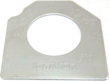Switch Plate for Peterbilt Ignition Key Stainless Steel 2001-06 GG#68457