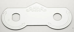 For 379 375 Peterbilt 2001-05 Stainless Steel Wiper Dimmer Switch Plate GG68458