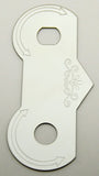 For 379 375 Peterbilt 2001-05 Stainless Steel Wiper Dimmer Switch Plate GG68458