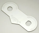 For 379 375 Peterbilt 2001-05 Stainless Steel Wiper Dimmer Switch Plate GG68458