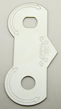 For 379 375 Peterbilt 2001-05 Stainless Steel Wiper Dimmer Switch Plate GG68458