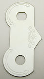 For 379 375 Peterbilt 2001-05 Stainless Steel Wiper Dimmer Switch Plate GG68458