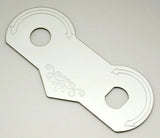 For 379 375 Peterbilt 2001-05 Stainless Steel Wiper Dimmer Switch Plate GG68458