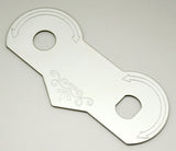 For 379 375 Peterbilt 2001-05 Stainless Steel Wiper Dimmer Switch Plate GG68458