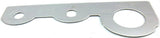 Switch Plate for Peterbilt Ignition Key Wiper & Dimmer Stainless Steel GG#68459