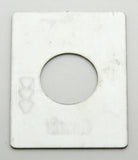 GG Switch Plate for Peterbilt Power Door Lock Stainless Steel #68462