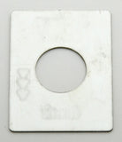 GG Switch Plate for Peterbilt Power Door Lock Stainless Steel #68462