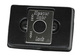 GG Switch Plate for Peterbilt Sleeper Door Lock Stainless Steel #68463