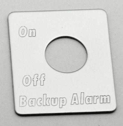 GG Toggle Switch for Peterbilt Back Up Alarm Stainless Steel #68465