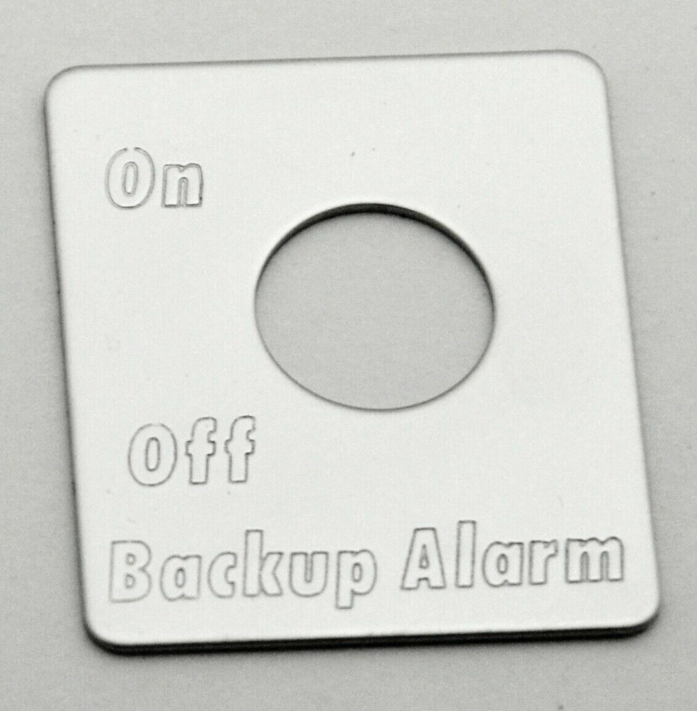GG Toggle Switch for Peterbilt Back Up Alarm Stainless Steel #68465