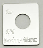 GG Toggle Switch for Peterbilt Back Up Alarm Stainless Steel #68465