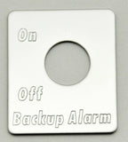 GG Toggle Switch for Peterbilt Back Up Alarm Stainless Steel #68465